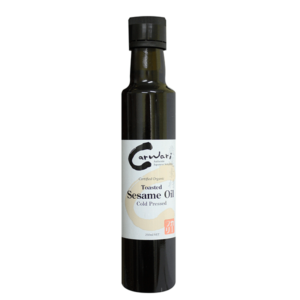 Organic Toasted Sesame Oil – Cold Pressed – 250ml – “Carwari”