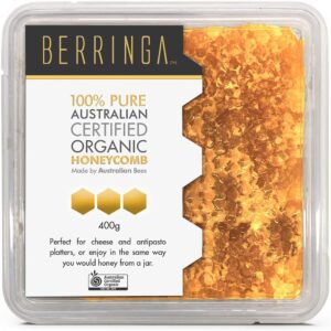 Berringa Australian Pure Organic Honeycomb – 400 g