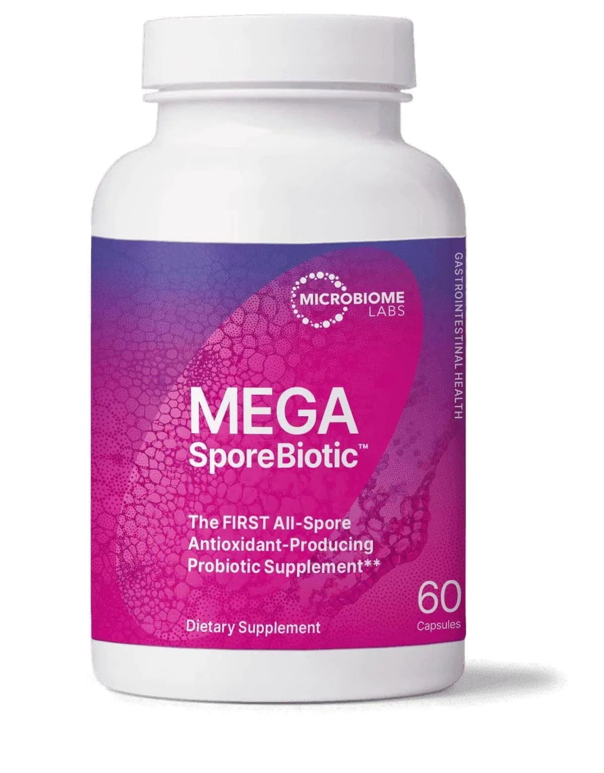 MegaSporeBiotic™ Spore-Based Probiotic – Antioxidant – 60 capsules