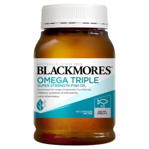 Blackmores Omega Triple Concentrated Fish Oil – 150 Capsules