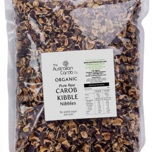 The Australian Carob Co – Organic Carob Kibble Nibbles Raw – 1Kg